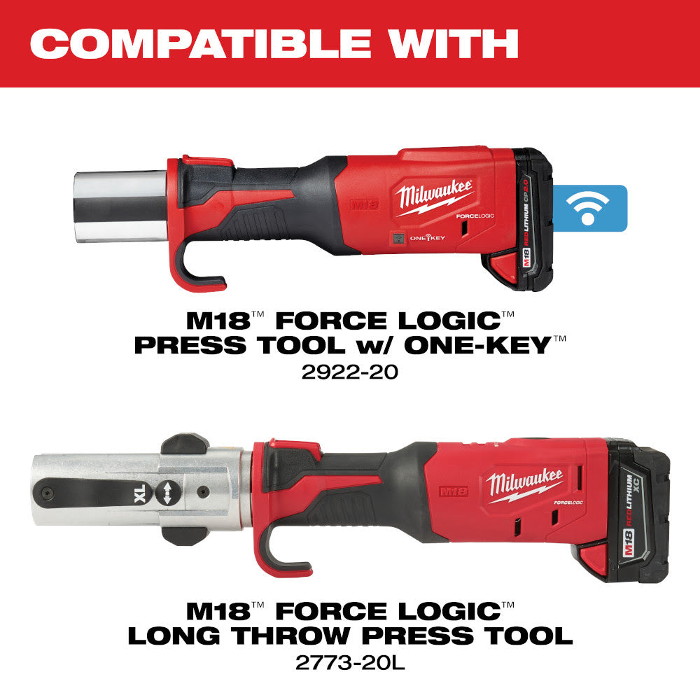 Milwaukee 49-16-2662Z 1/4"- 1-1/8" ZoomLock MAX Press Jaw Kit for M18 FORCE LOGIC Press Tools - 4