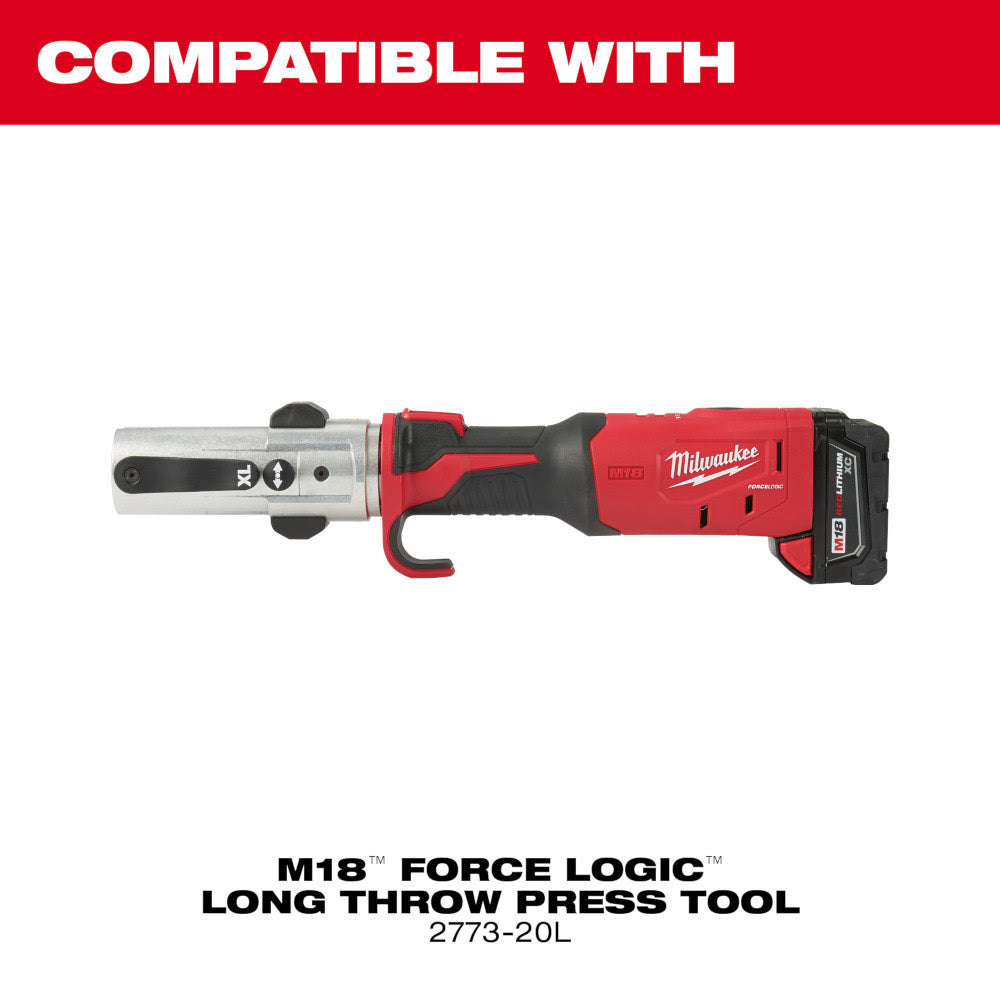 Milwaukee 49-16-2690NX 2-1/2" - 4" NIBCO Press Ring Kit for M18 FORCE LOGIC Long Throw Press Tool - 4