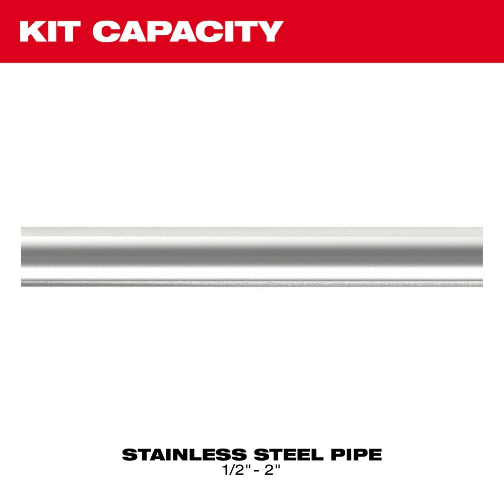 Milwaukee 49-16-2691SA 1/2" – 2" IPS-ASP Press Jaw & Ring Kit for M18 FORCE LOGIC Long Throw Press Tool - 2