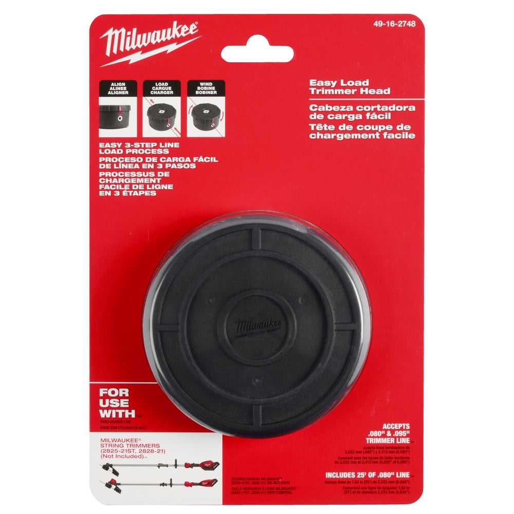 Milwaukee 49-16-2748 Easy Load Trimmer Head - 4