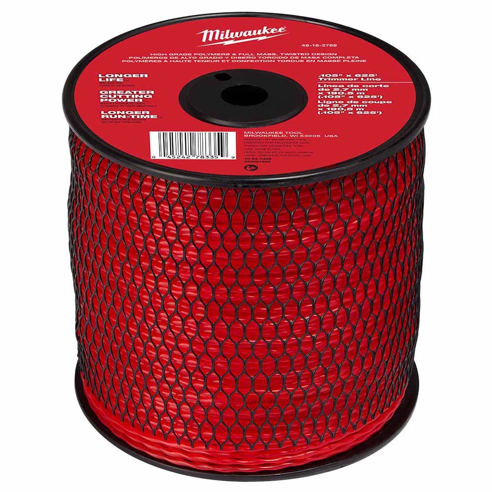 Milwaukee 49-16-2789 .105" x 625' Trimmer Line