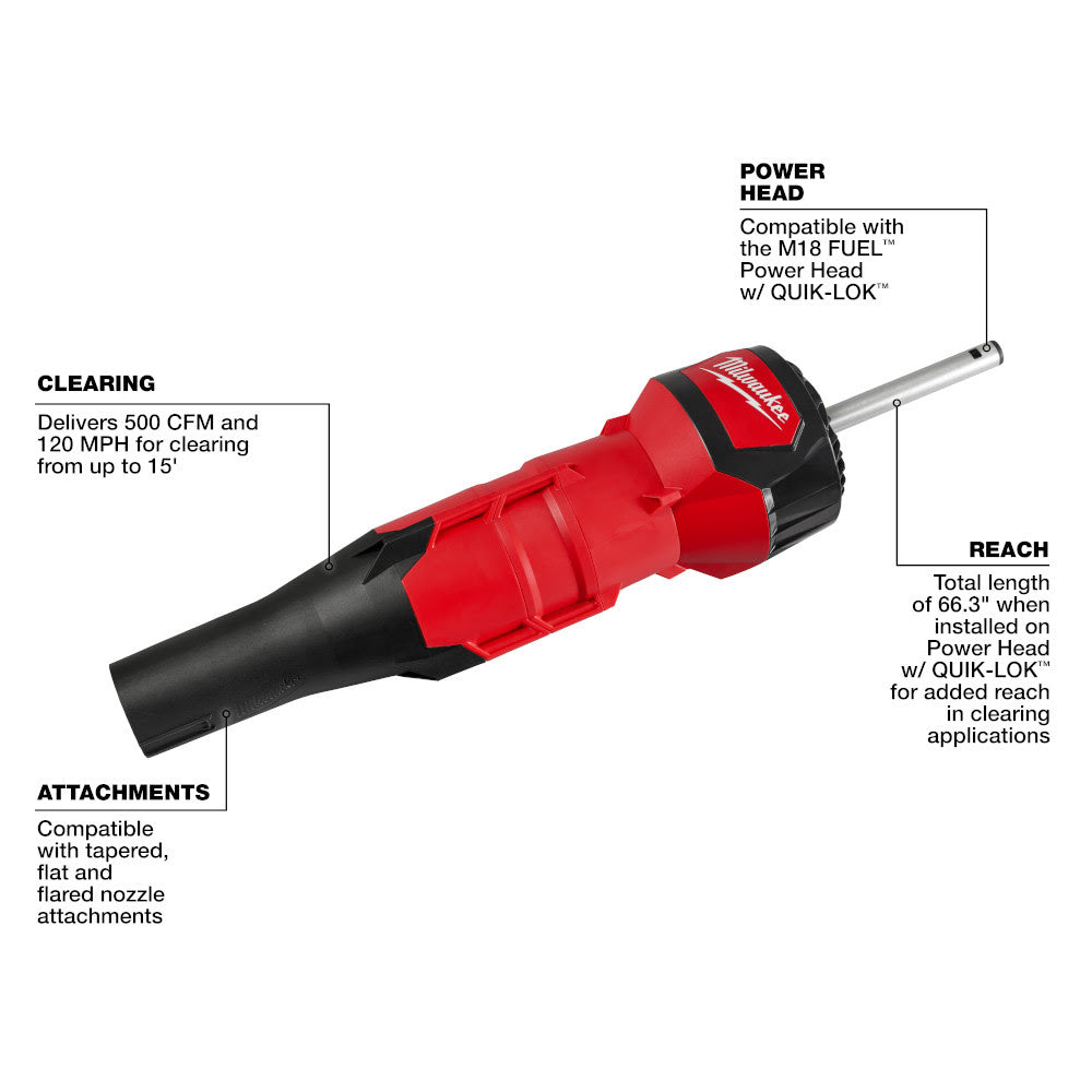 Milwaukee 49-16-2793 M18 FUEL QUIK-LOK Blower Attachment - 4