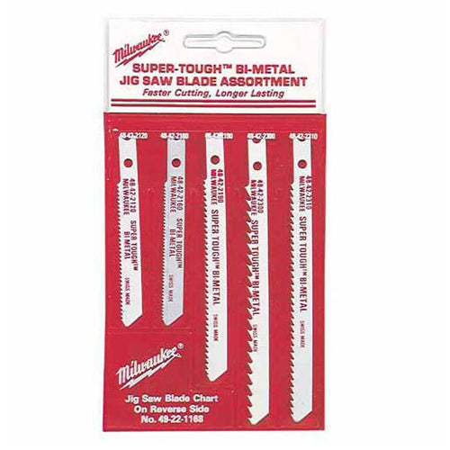 Milwaukee 49-22-1168 U-Shank Jig Saw Blade Assortment