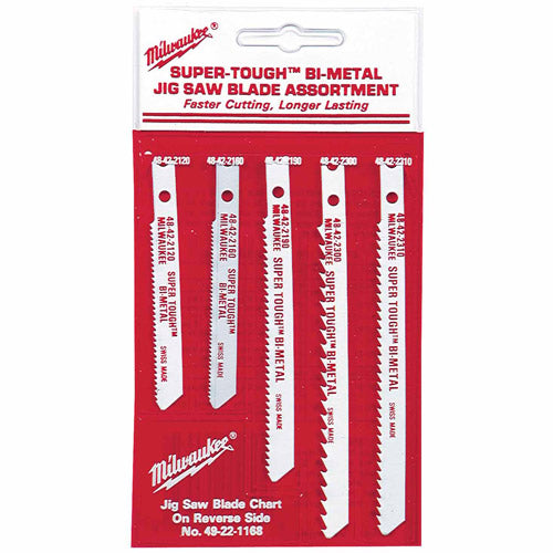 Milwaukee 49-22-1168 U-Shank Jig Saw Blade Assortment - 3