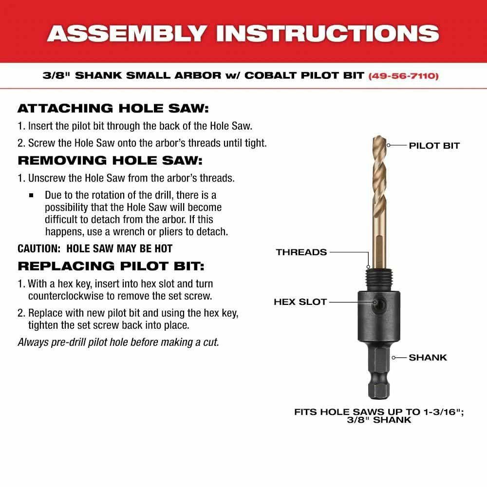 Milwaukee 49-22-3097 15 PC HOLE DOZER™ with Carbide Teeth Hole Saw Kit - 4