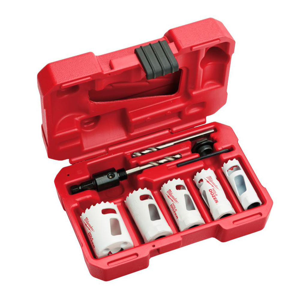 Milwaukee 49-22-4006 9-Piece General-Purpose Hole Dozer Hole Saw Kit