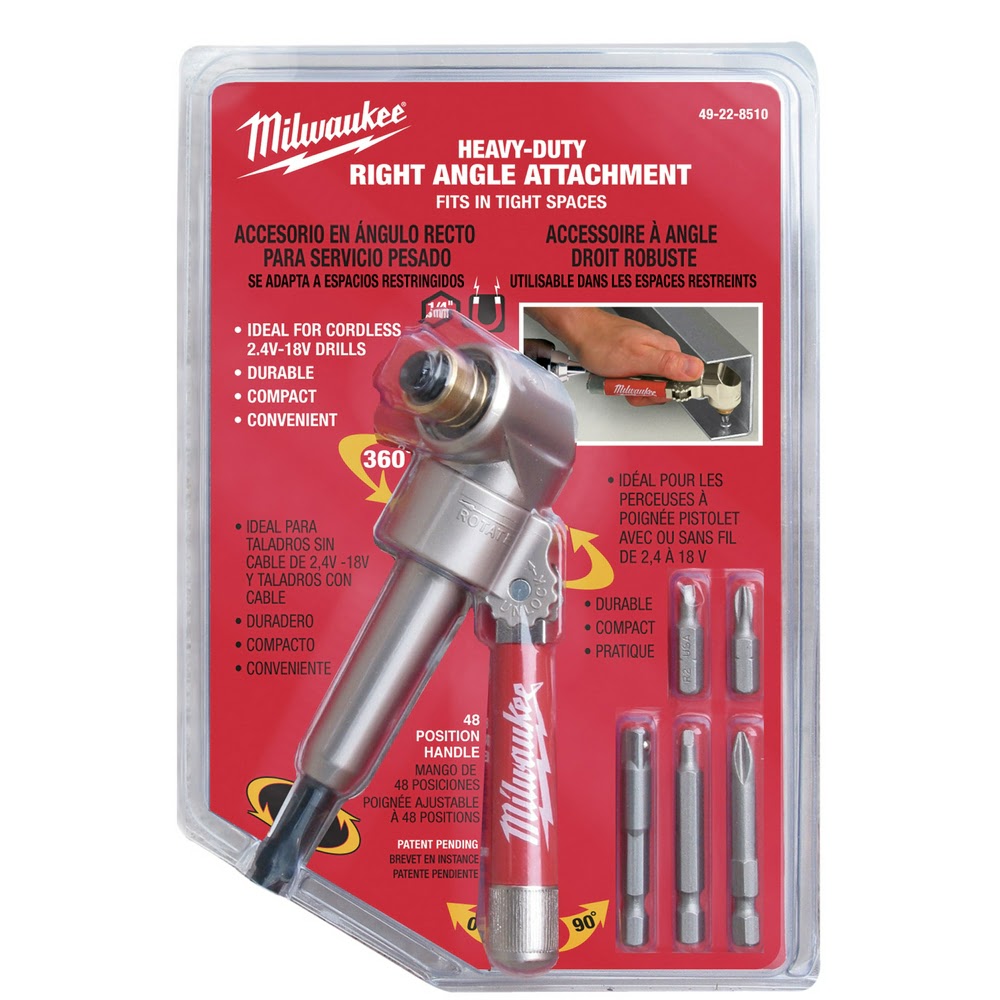 Milwaukee 49-22-8510 Right Angle Drill Attachment - 11