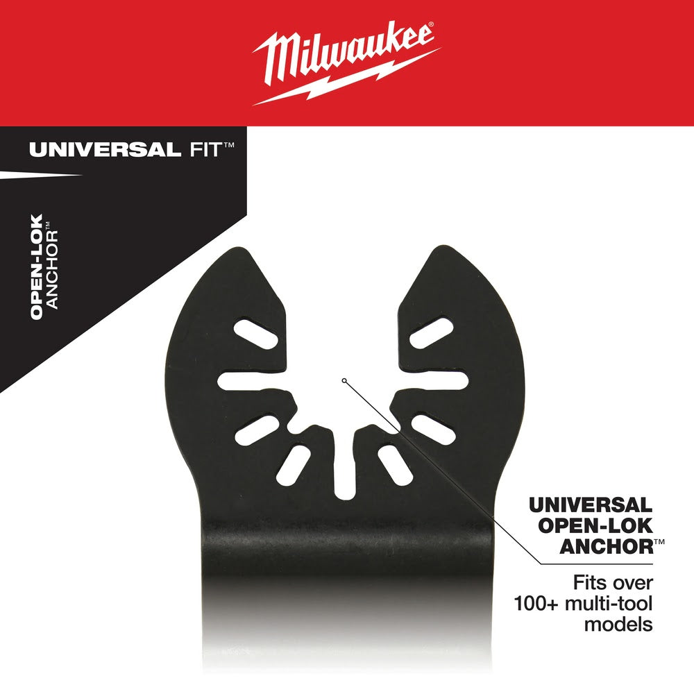 Milwaukee  49-25-1103 Milwaukee® OPEN-LOK™ 1-3/8" HCS WOOD BLADES 3PK - 5