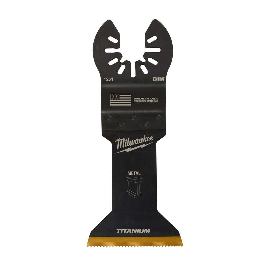 Milwaukee  49-25-1269 Milwaukee® OPEN-LOK™ 1-3/4" TITANIUM ENHANCED BI-METAL METAL BLADES 10PK - 3