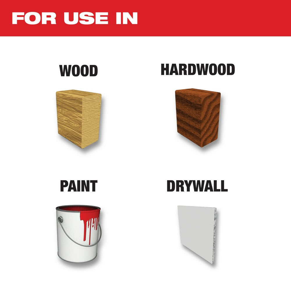 Milwaukee  49-25-2025 Milwaukee® OPEN-LOK™ 3-1/2" TRIANGLE SANDPAPER VARIETY PACK 25PC - 14