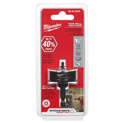 Milwaukee 49-56-9835 1-1/2"  Shockwave Hole Saw