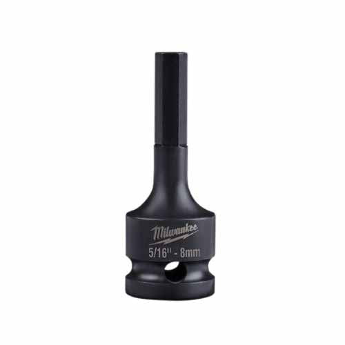 Milwaukee 49-66-5141 5/16" Hex Bit Socket X 1/2" Drive Impact