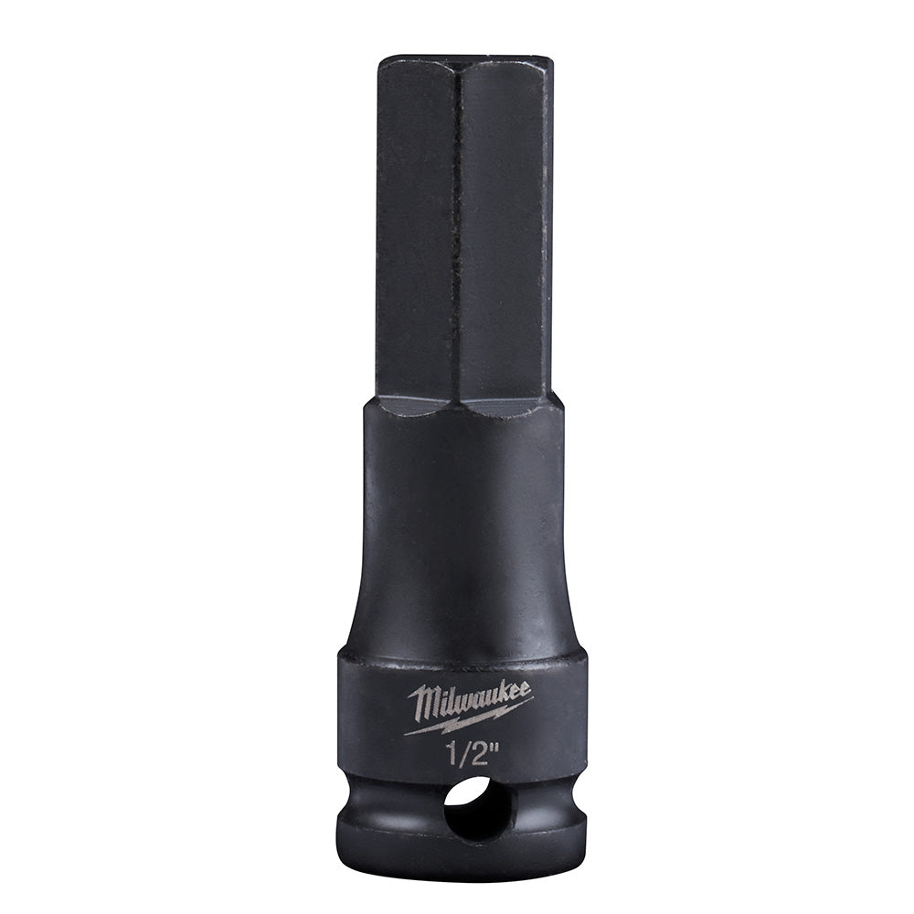 Milwaukee 49-66-5154 SHOCKWAVE™ Lineman's 3/8 in. Drive 1/2 in. Hex Bit Socket