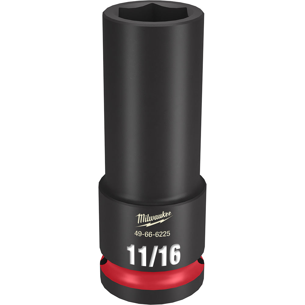 Milwaukee 49-66-6225 SHOCKWAVE Impact Duty™  1/2"Drive 11/16" Deep 6 Point Socket