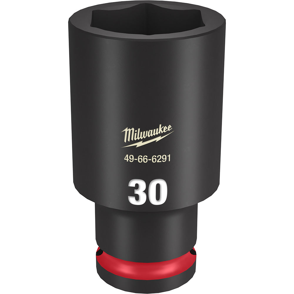 Milwaukee 49-66-6291 SHOCKWAVE Impact Duty™  1/2"Drive 30MM Deep 6 Point Socket