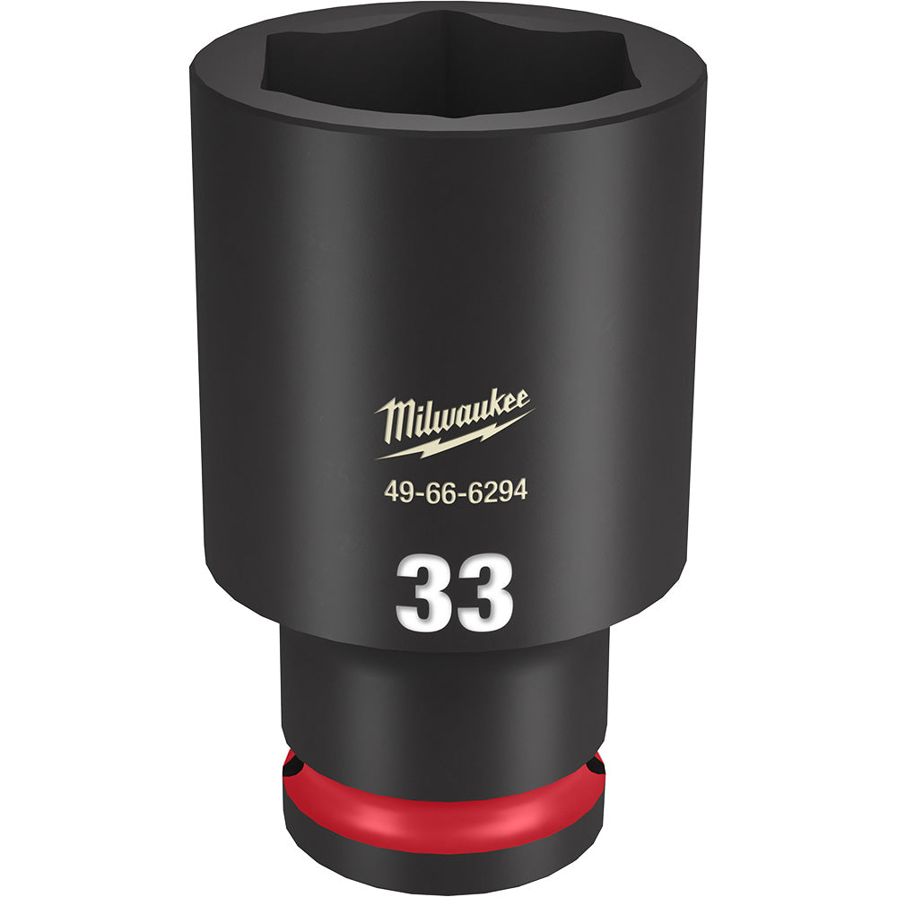 Milwaukee 49-66-6294 SHOCKWAVE Impact Duty™  1/2"Drive 33MM Deep 6 Point Socket