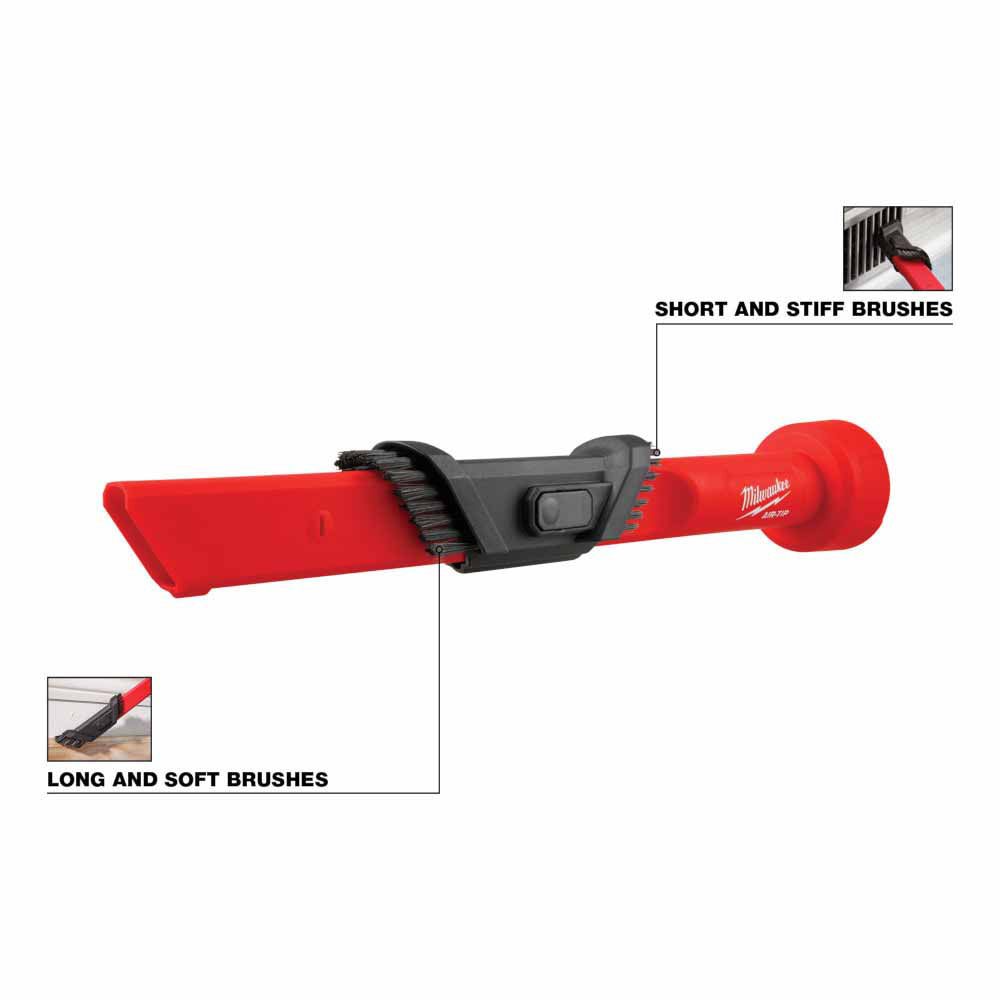 Milwaukee 49-90-2023 AIR-TIP 3-in-1 Crevice and Brush Tool - 5