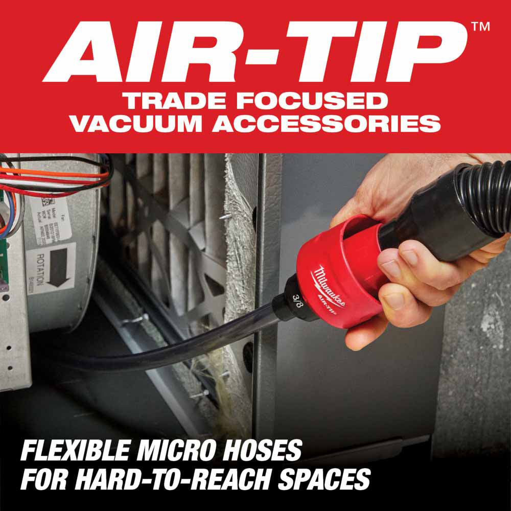 Milwaukee 49-90-2037 AIR-TIP Long Reach Flexible Micro Hose Set - 6