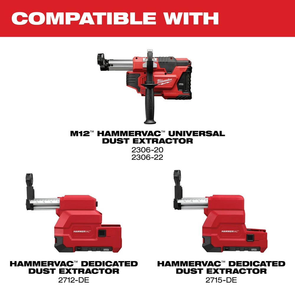 Milwaukee 49-90-2301 M12 Hammervac Dust Extractor Nozzle - 3