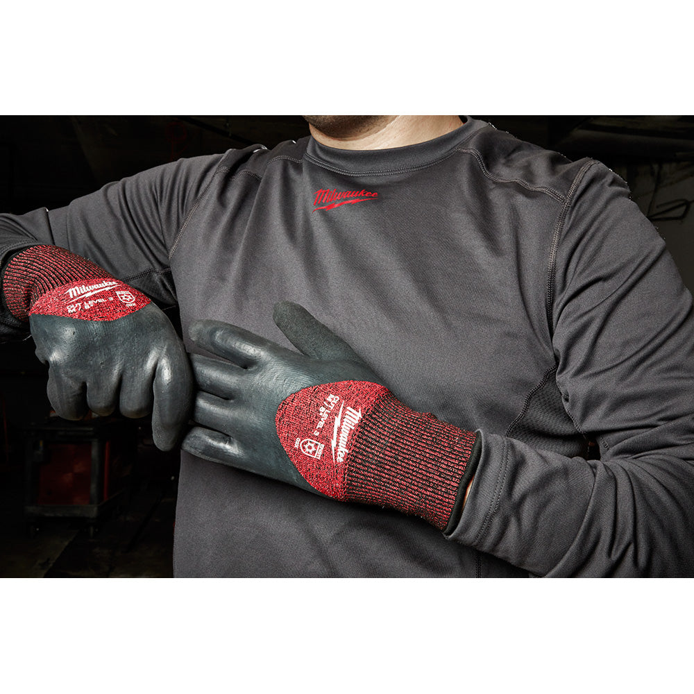 Milwaukee 48-22-8923B 12 Pack Cut Level 3 Insulated Gloves -XL - 3