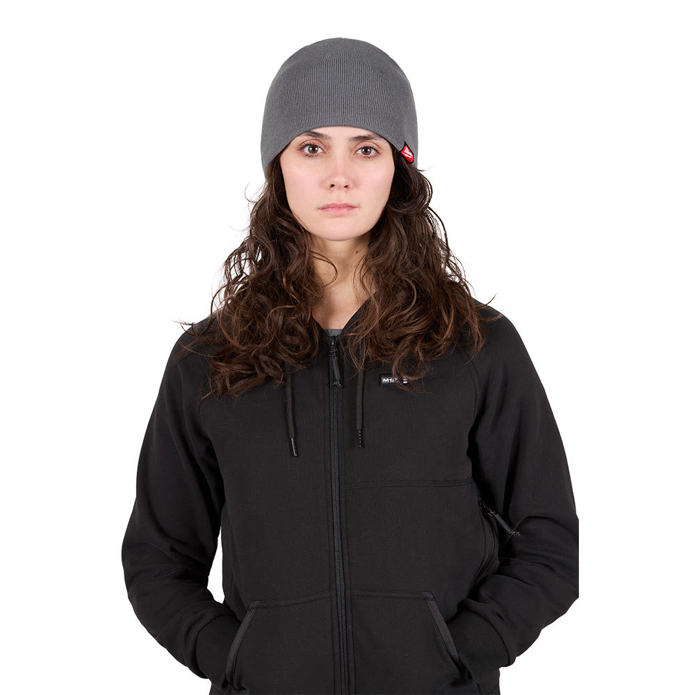 Milwaukee M751G Fleece-Lined Beanie - Gray - 4