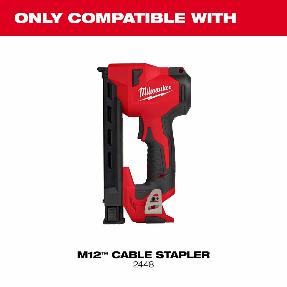 Milwaukee MNM1-600 1" Insulated Cable Staples - 6