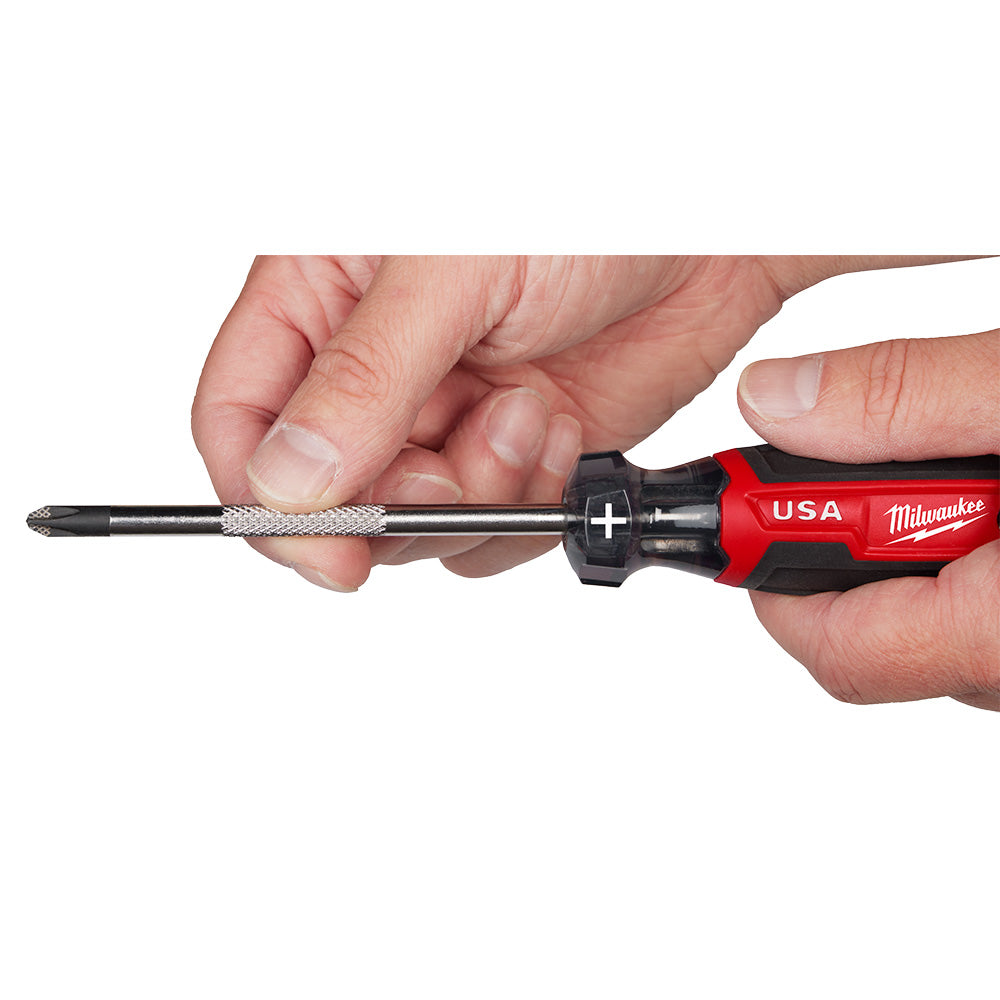 Milwaukee MT209 3/8" Slotted 8" Cushion Grip Screwdriver (USA) - 7