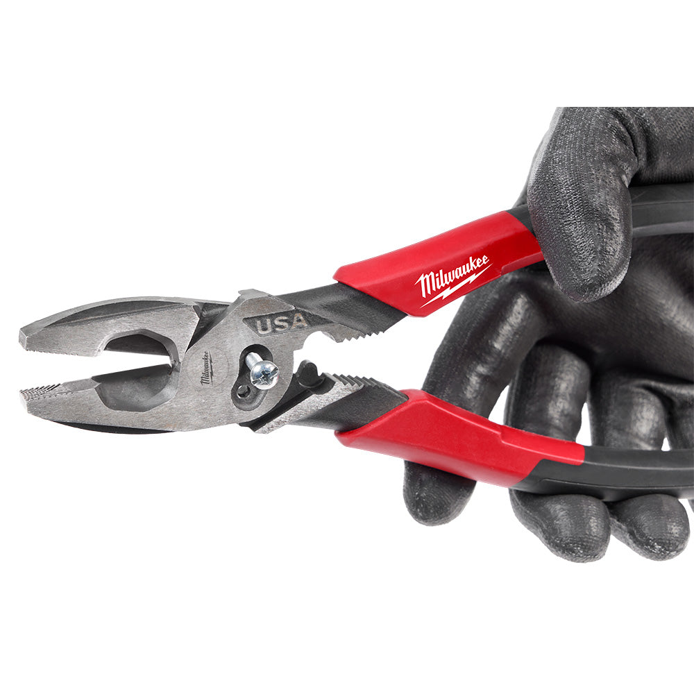 Milwaukee MT550C 9" Lineman's Comfort Grip Pliers w/ Crimper and Bolt Cutter (USA) - 8