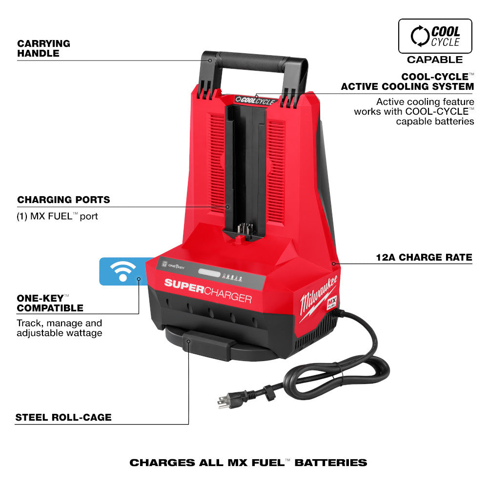 Milwaukee MXFSC MX FUEL Super Charger - 6