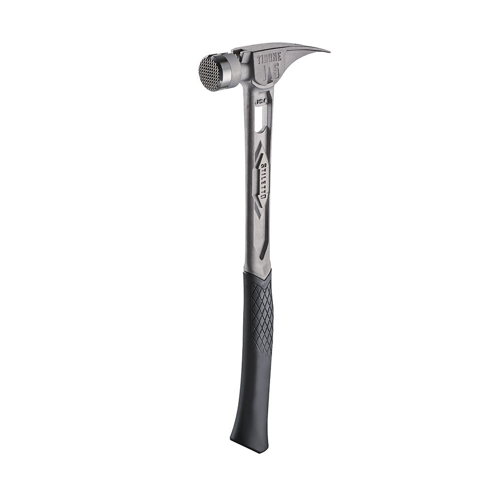 Stiletto TIB15MC TIBONE 15oz Milled/Curved Titanium Framing Hammer